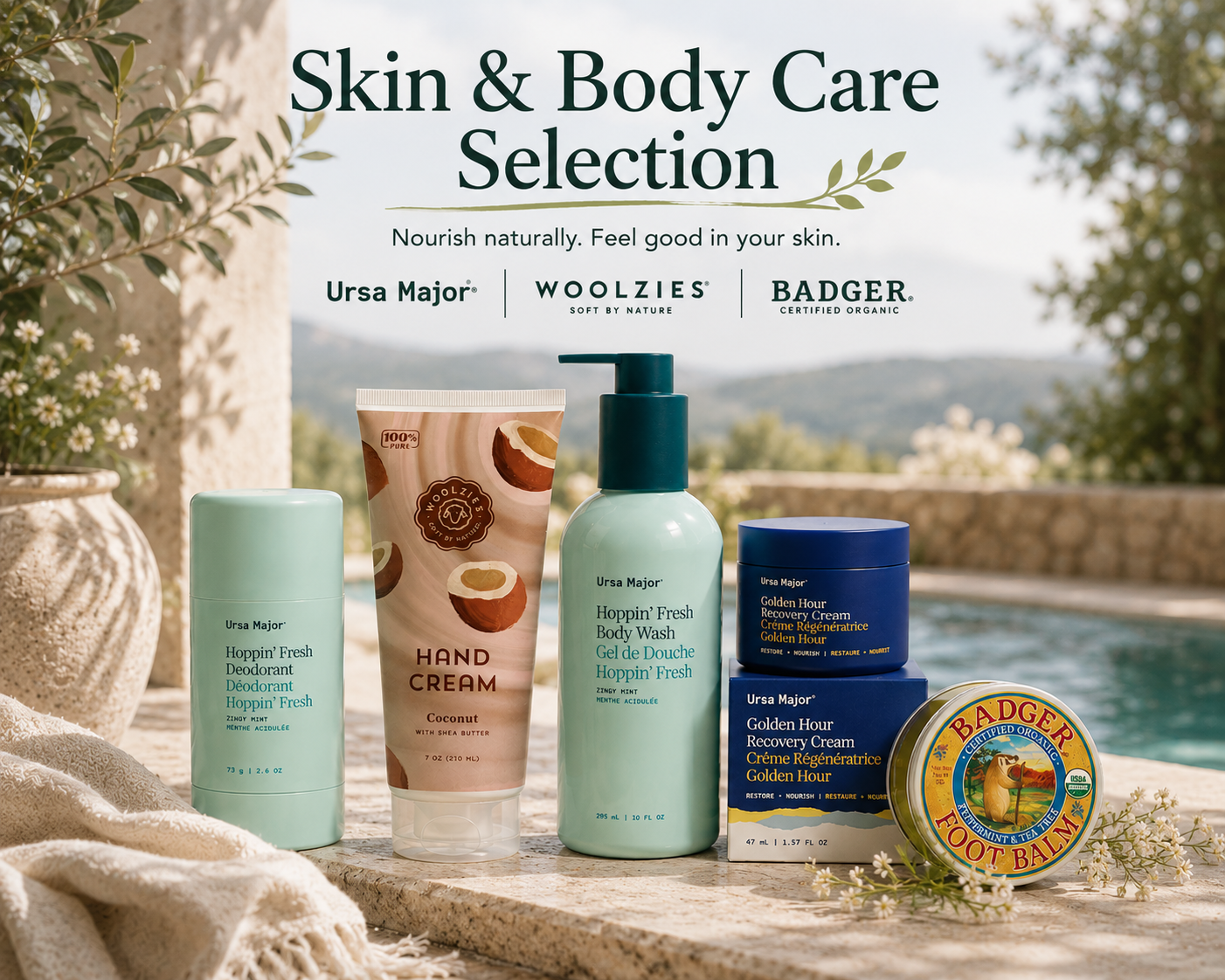 Skin & Body Care Selection