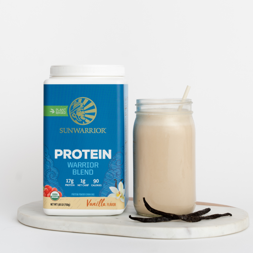 Warrior Blend Vanilla Protein - Pea Protein Powder: 375g