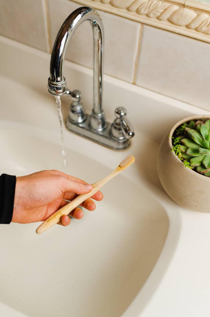 100% Compostable Bamboo Toothbrush | Earth Day Bestseller