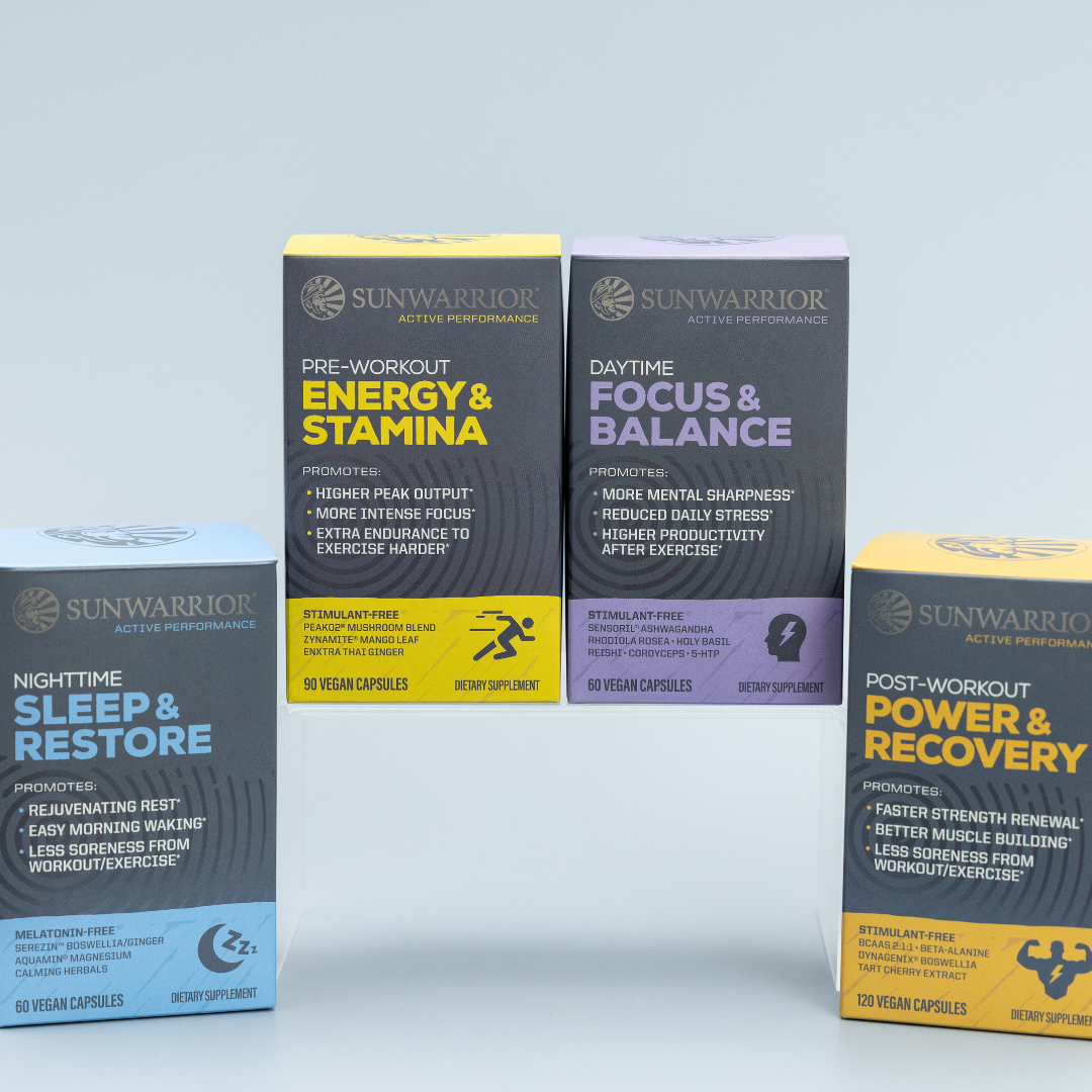 Sunwarrior Active Nighttime Capsules - Sleep & Restore