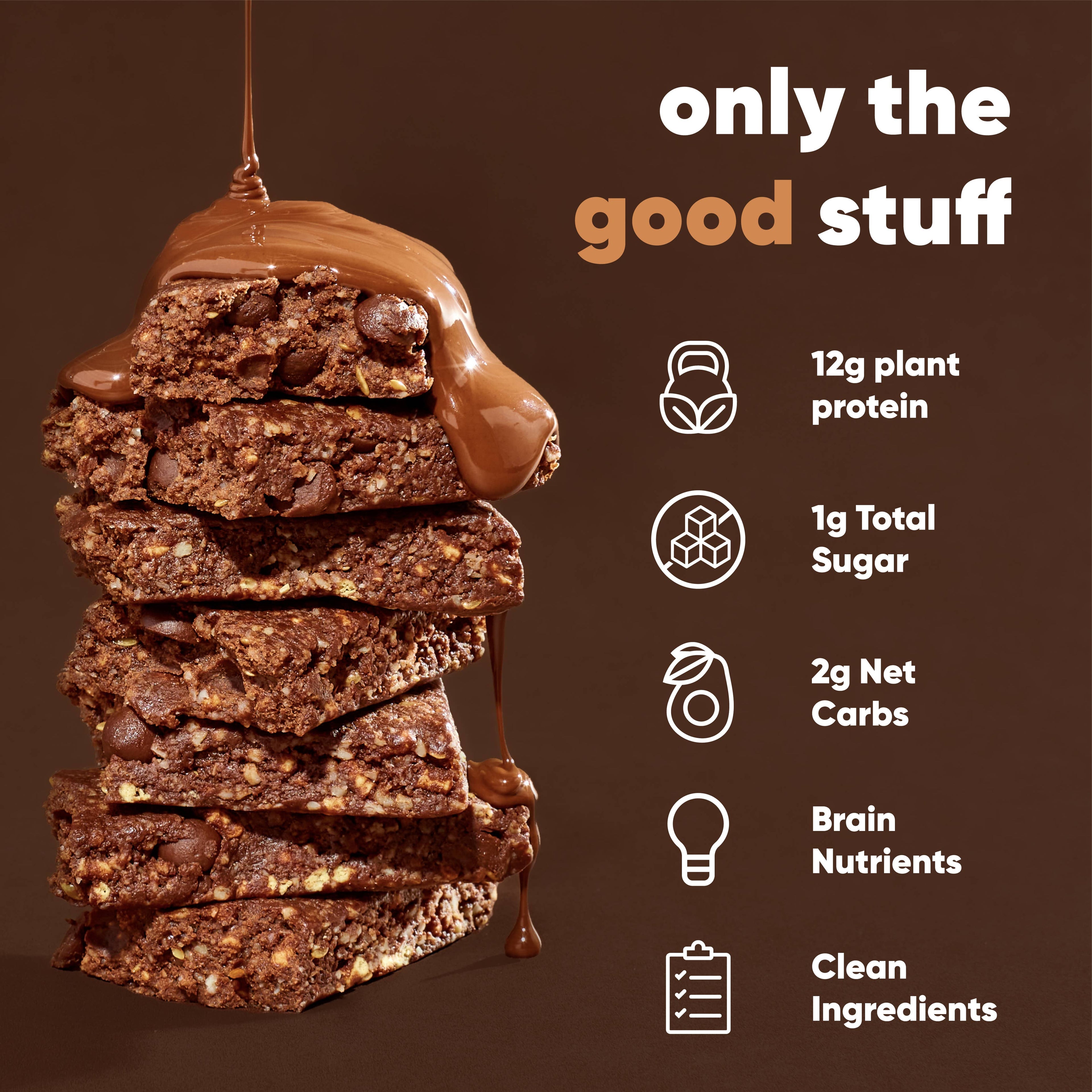 Chocolate Sea Salt | IQBAR | Single Bar