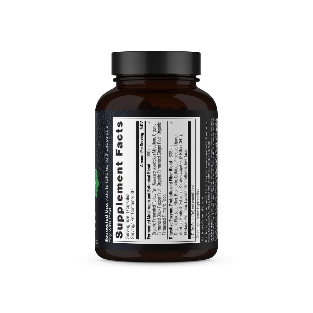 Digestive Enzyme | Capsules (30 Servings): Black