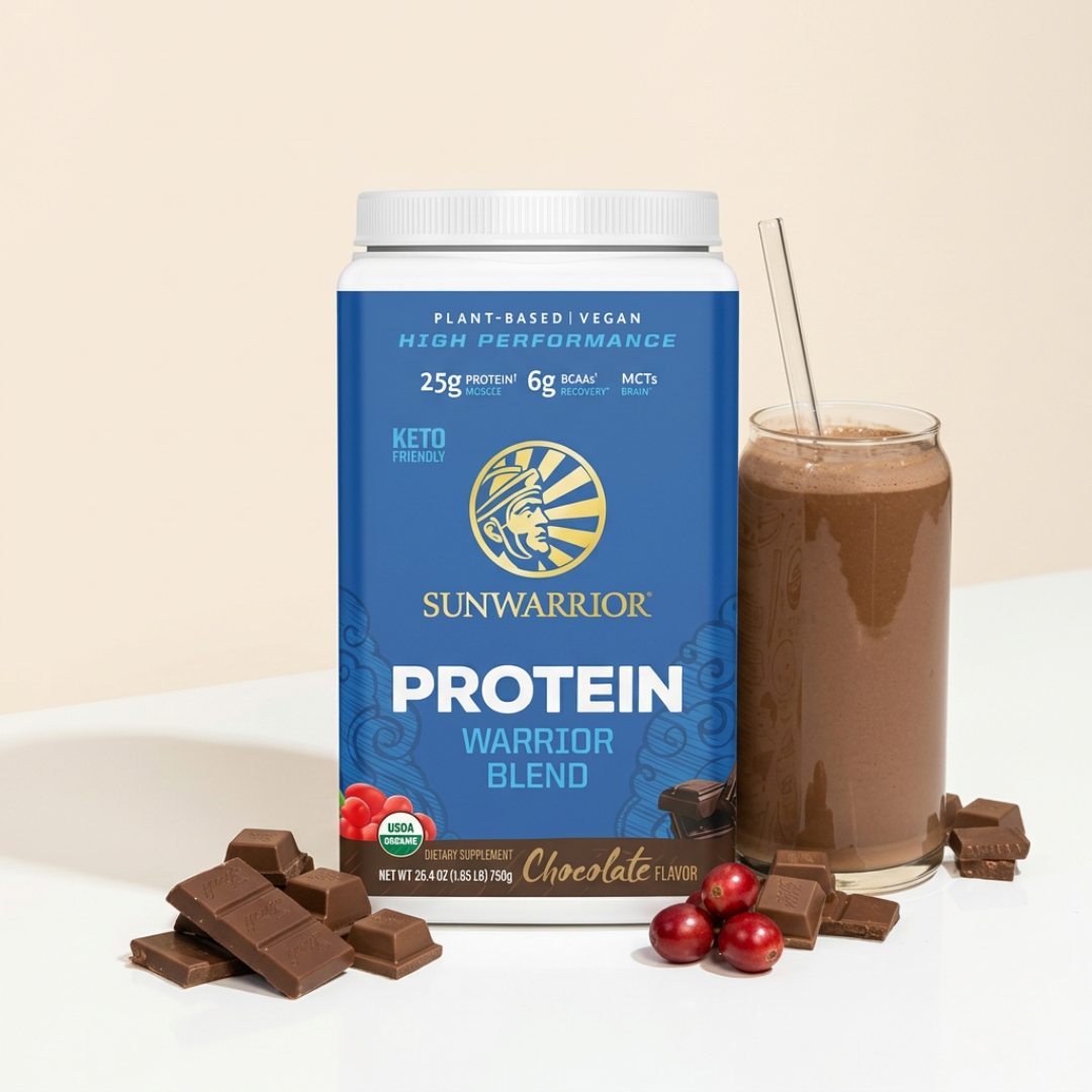 Warrior Blend Chocolate Protein - Pea Protein Powder: 375g