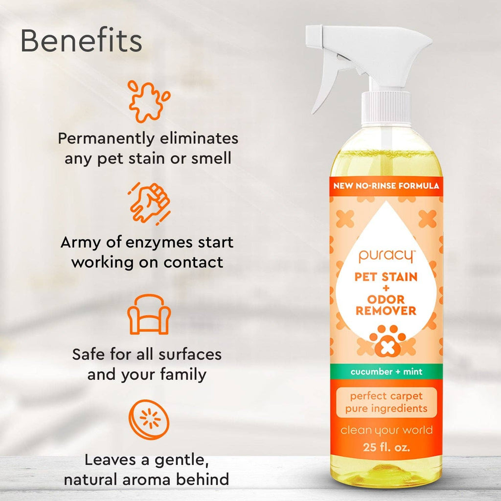 Pet Stain & Odor Remover: Cucumber & Mint / 25 oz.