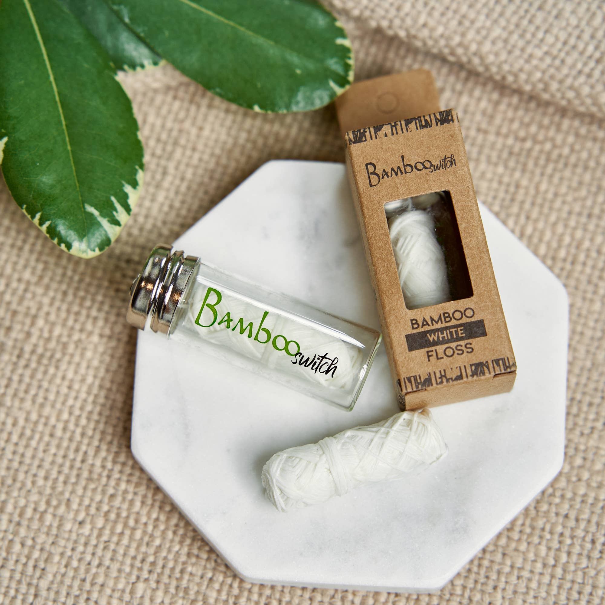 Vegan Bamboo Floss | Earth Day Bestseller: Natural White