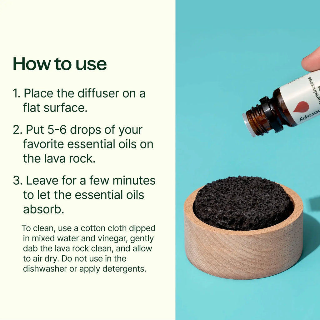 Lava Rock Passive Essential Oil Diffuser