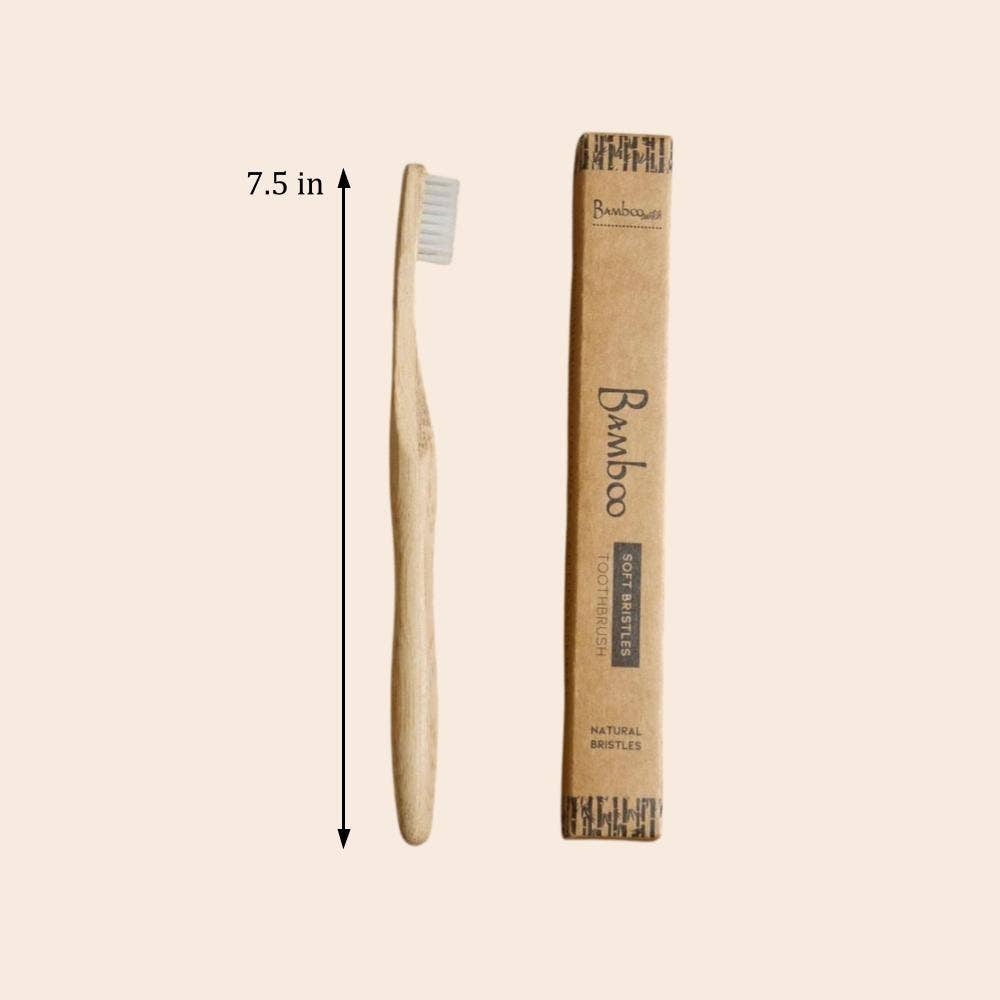 100% Compostable Bamboo Toothbrush | Earth Day Bestseller