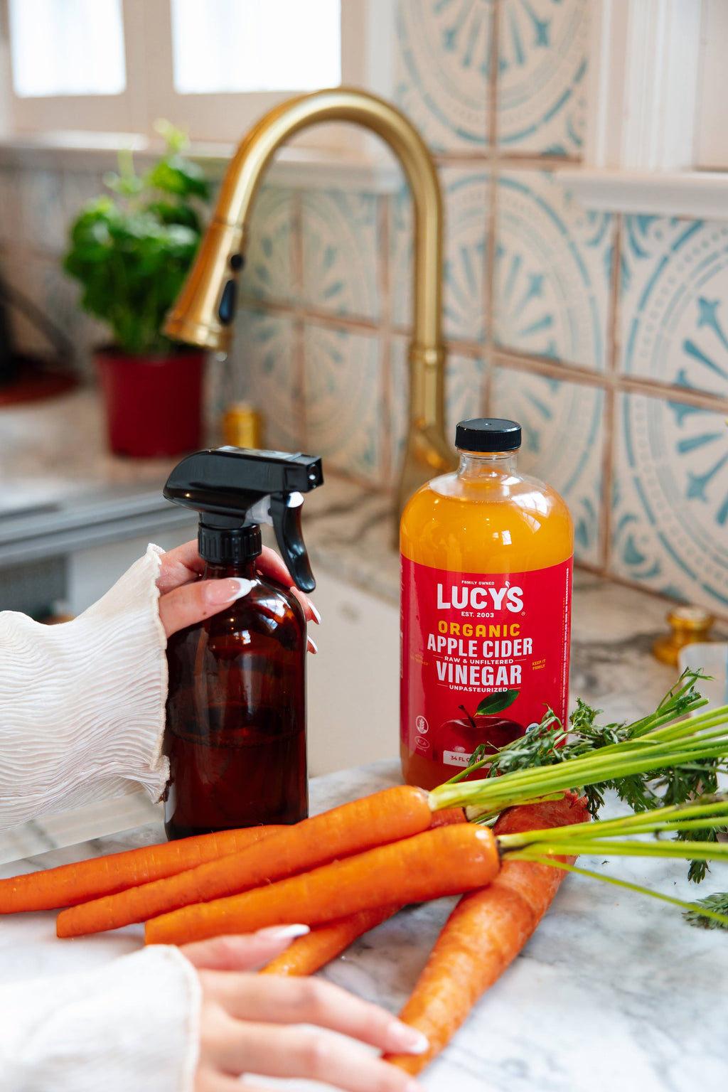 Lucy's Family Owned - Organic Apple Cider Vinegar 34oz.