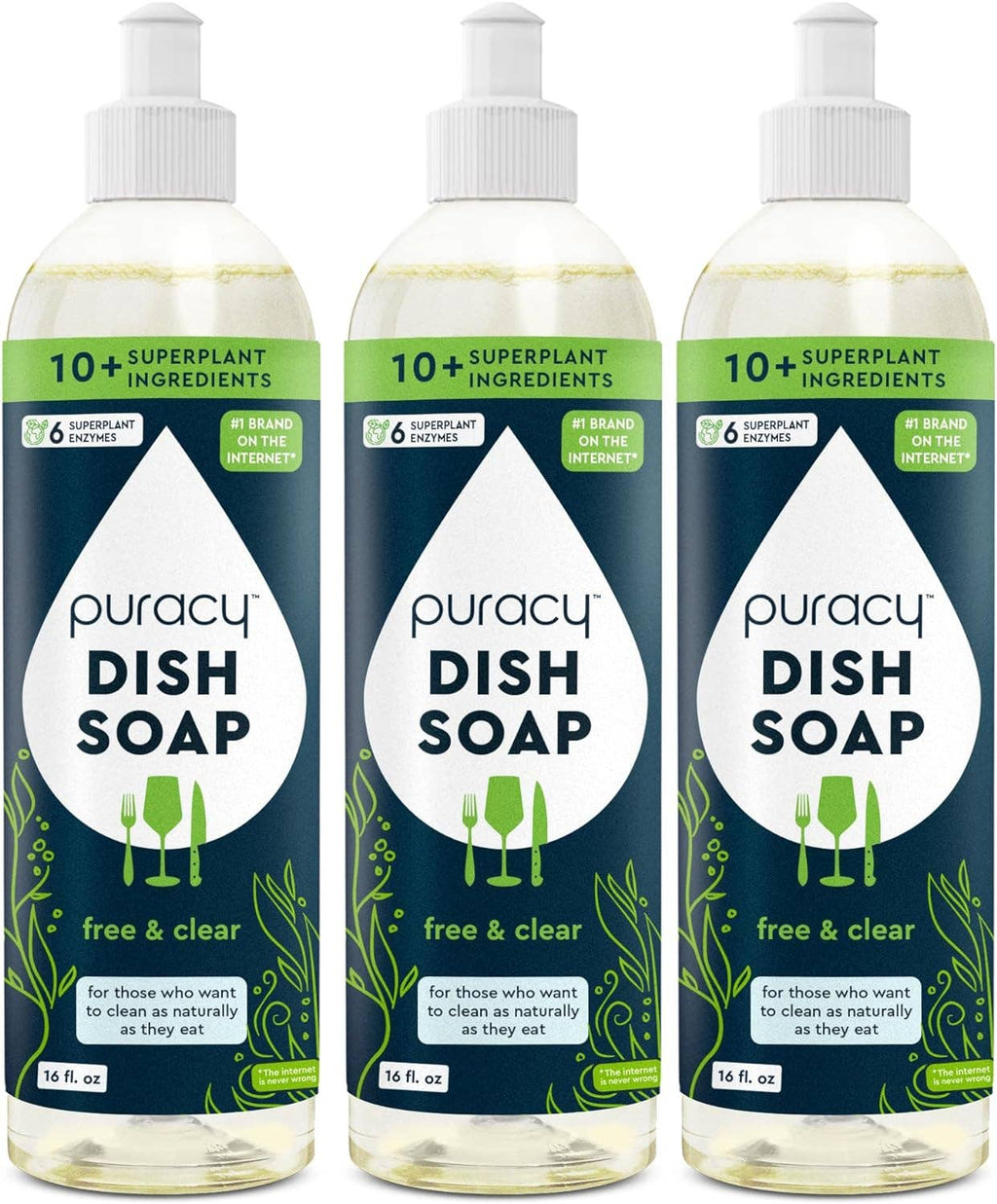 Dish Soap 16oz: Organic Lemongrass / 16oz