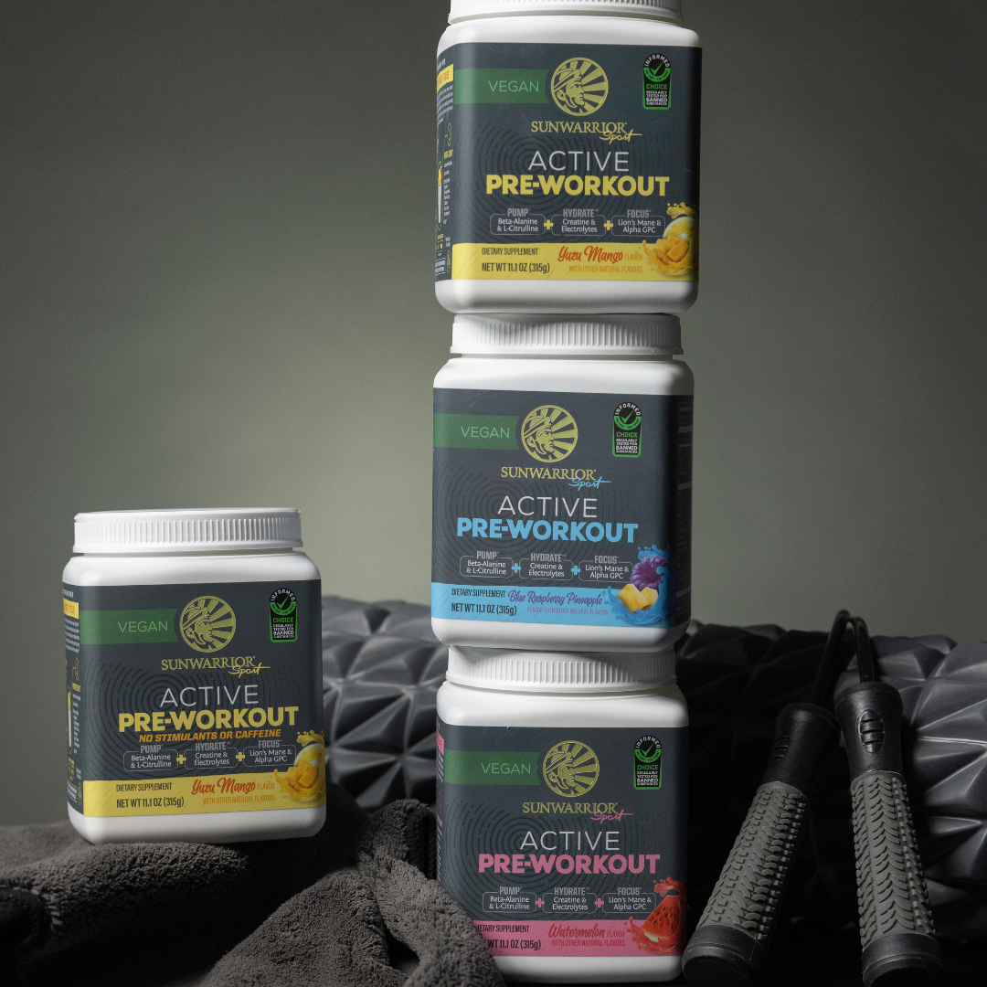 Blue Raspberry Pineapple Active Pre-Workout Drink Powder