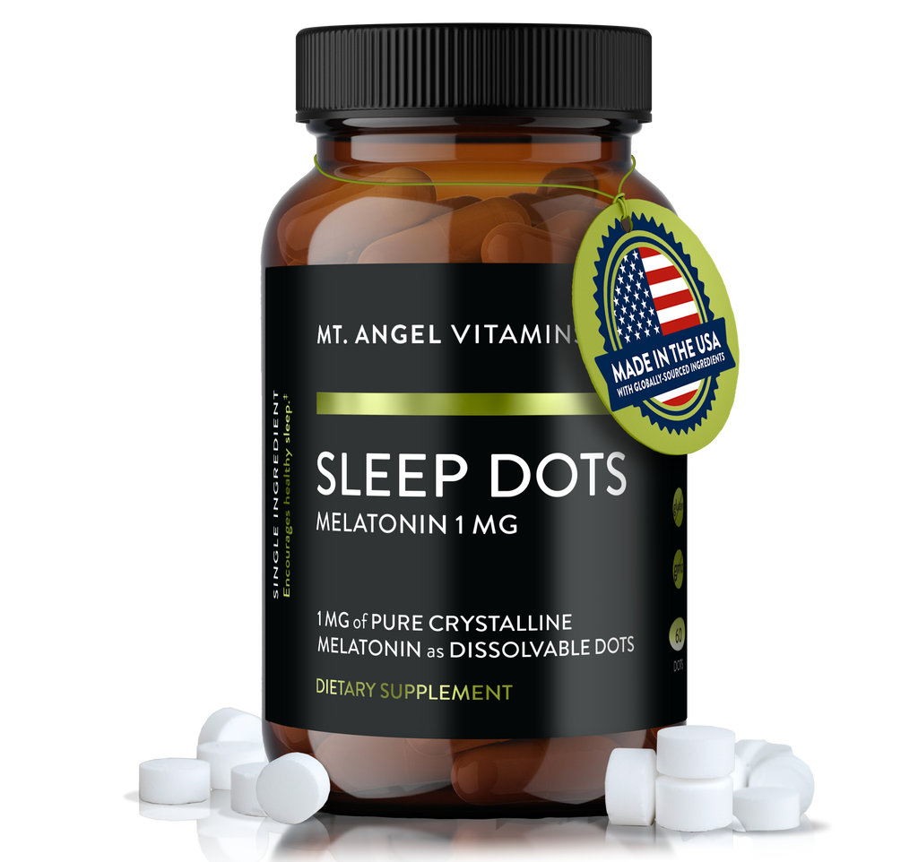 Mt. Angel Vitamins' Melatonin Wake/Sleep Dots - 60 Dots: 60 ct