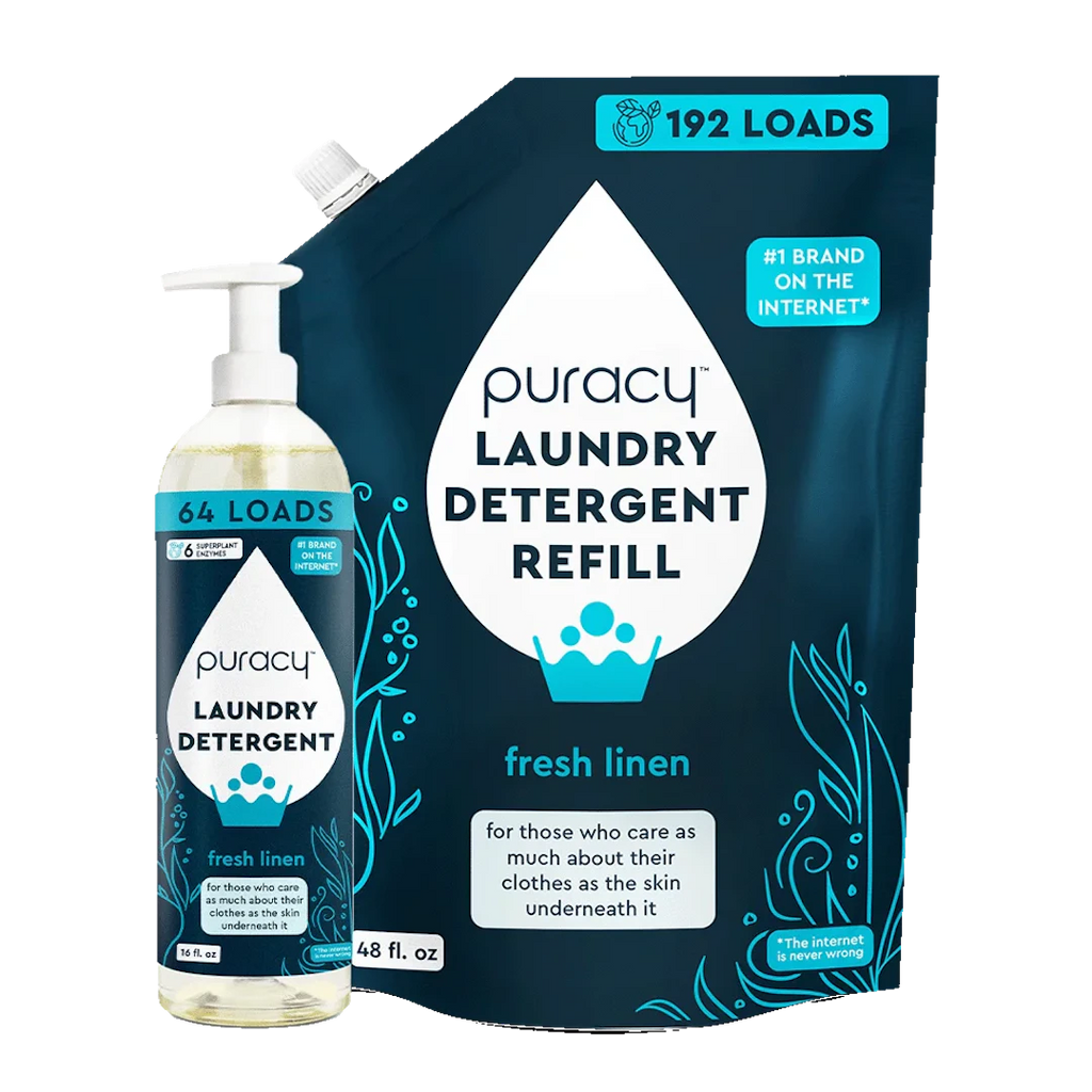 Laundry Detergent (Concentrated, Sulfate-Free): Fresh Linen / Refill