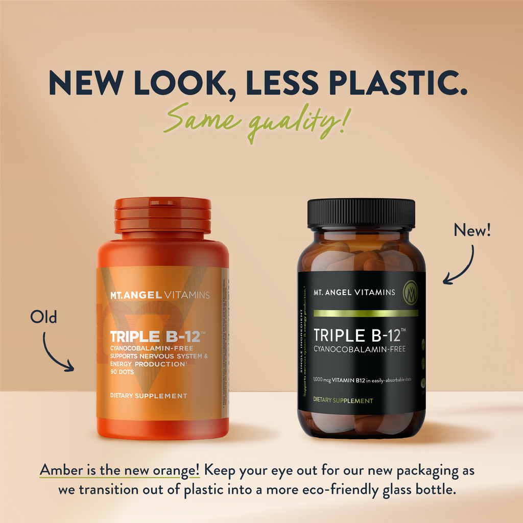 Mt. Angel Vitamins' Triple B-12 Dots - 60 Dots: 60