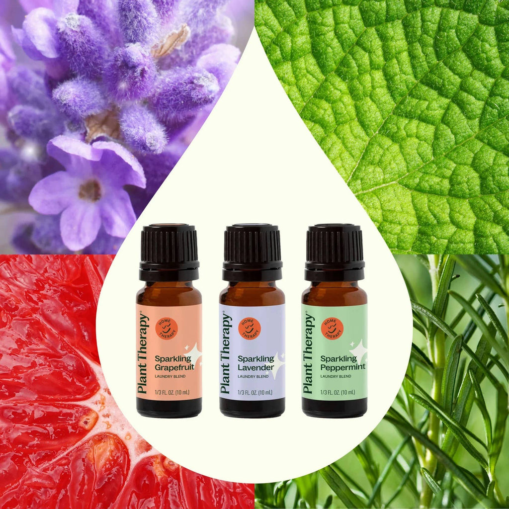 Sparkling Laundry Essential Oil Blends 10 ml ( Set of 3 )