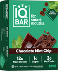 IQBAR Chocolate Mint Chip | Brain + Body Keto Protein Bars