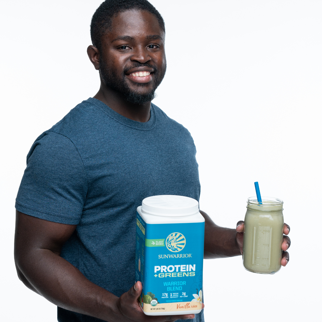 Warrior Blend + Greens Vanilla - Vegan Pea Protein Powder