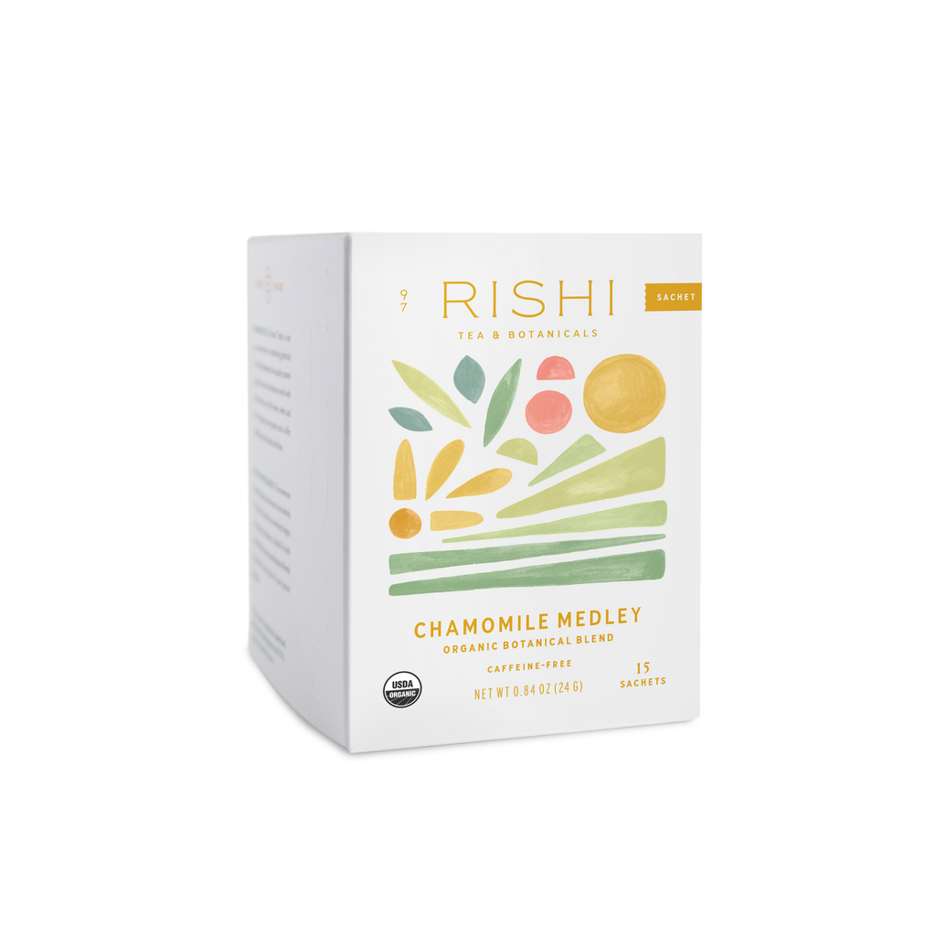 Chamomile Medley Organic Herbal Tea Sachets