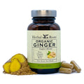 Herbal Roots Organic Ginger Root Capsules