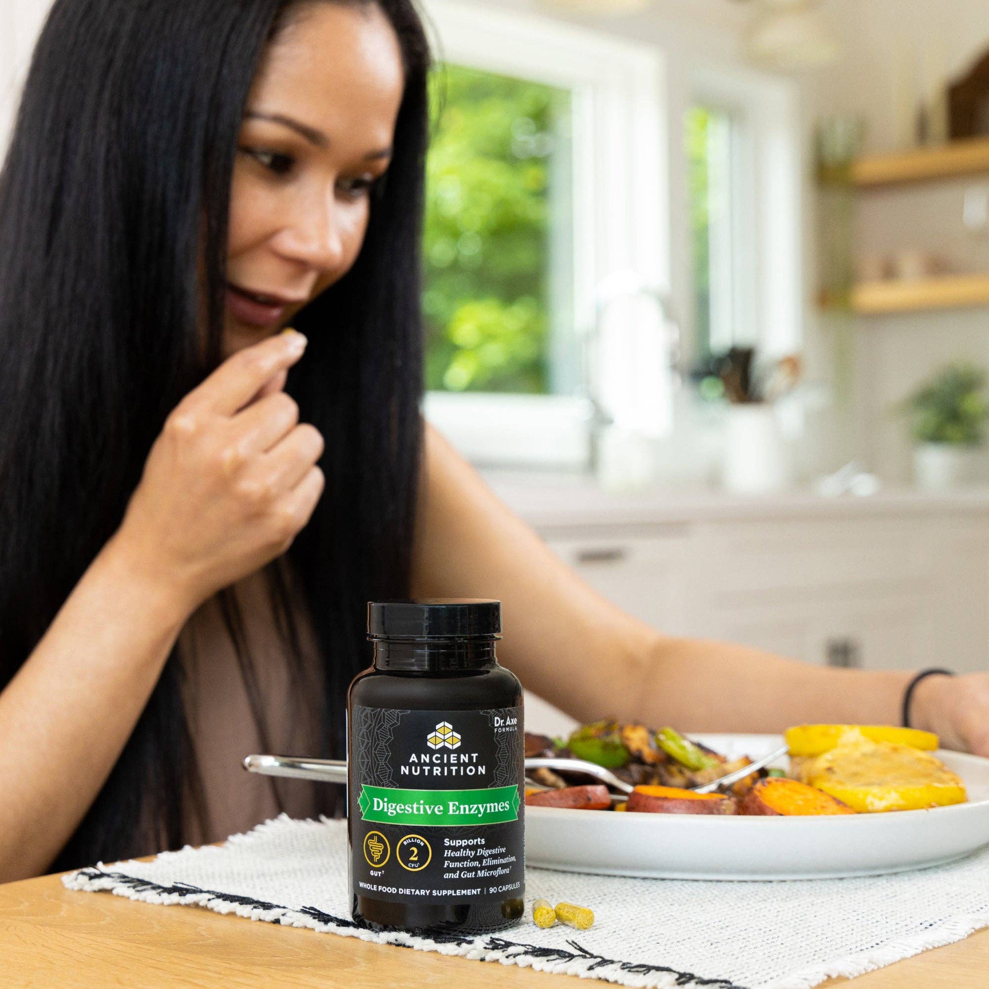 Digestive Enzyme | Capsules (30 Servings): Black