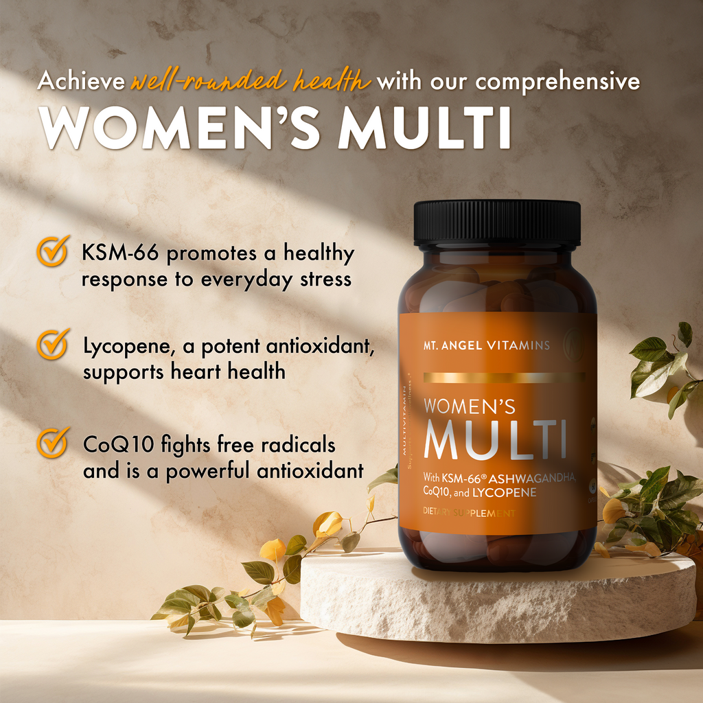 Mt. Angel Vitamins' Women's Multivitamin - 60 Capsules