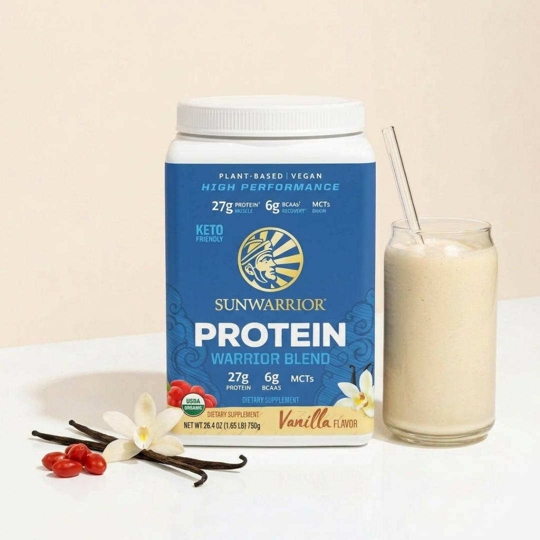 Warrior Blend Vanilla Protein - Pea Protein Powder: 375g