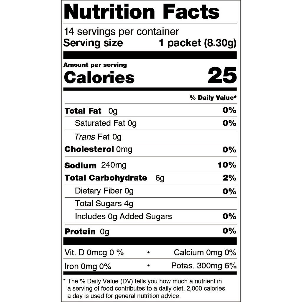 Hydrating Electrolyte Drink Mix - Berry Pomegranate (14ct)