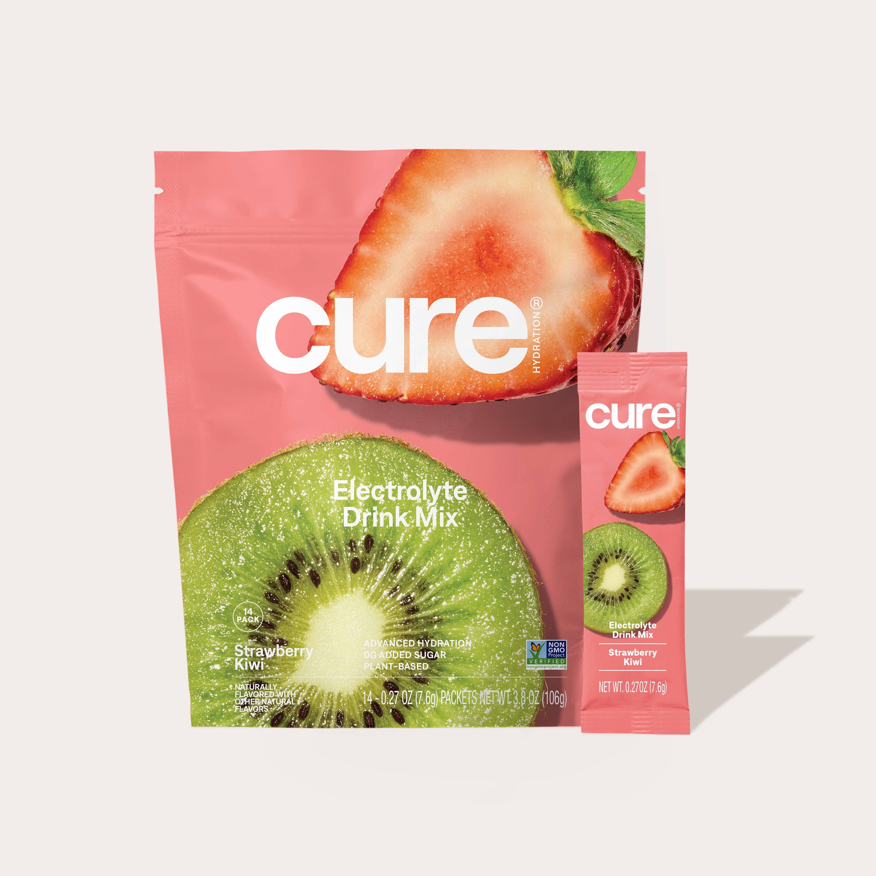 Hydrating Electrolyte Drink Mix - Strawberry Kiwi (14ct)