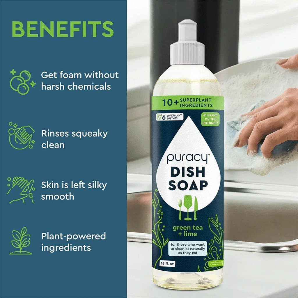 Dish Soap 16oz: Organic Lemongrass / 16oz