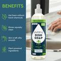 Dish Soap 16oz: Free and Clear (Unscented)