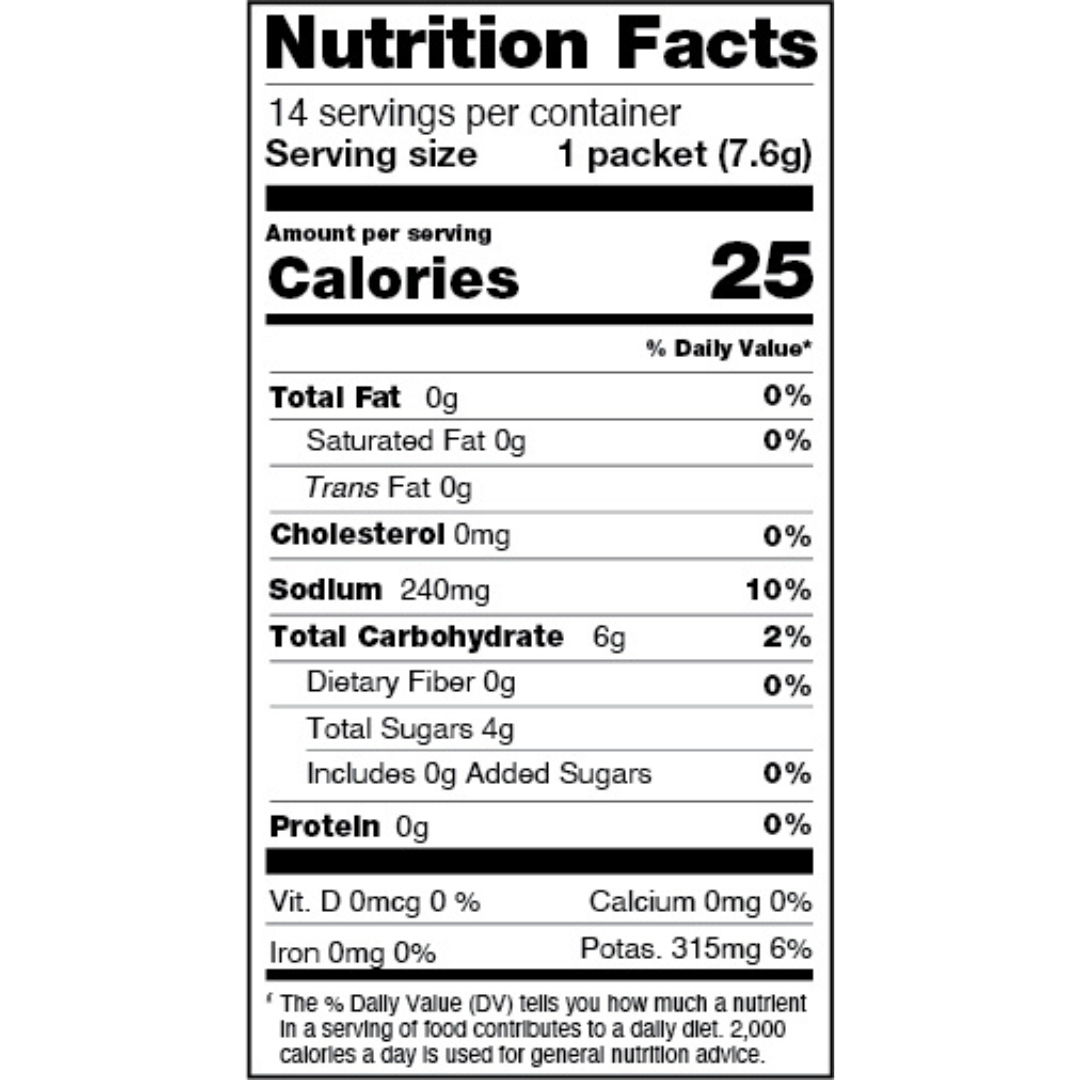 Hydrating Electrolyte Drink Mix - Strawberry Kiwi (14ct)