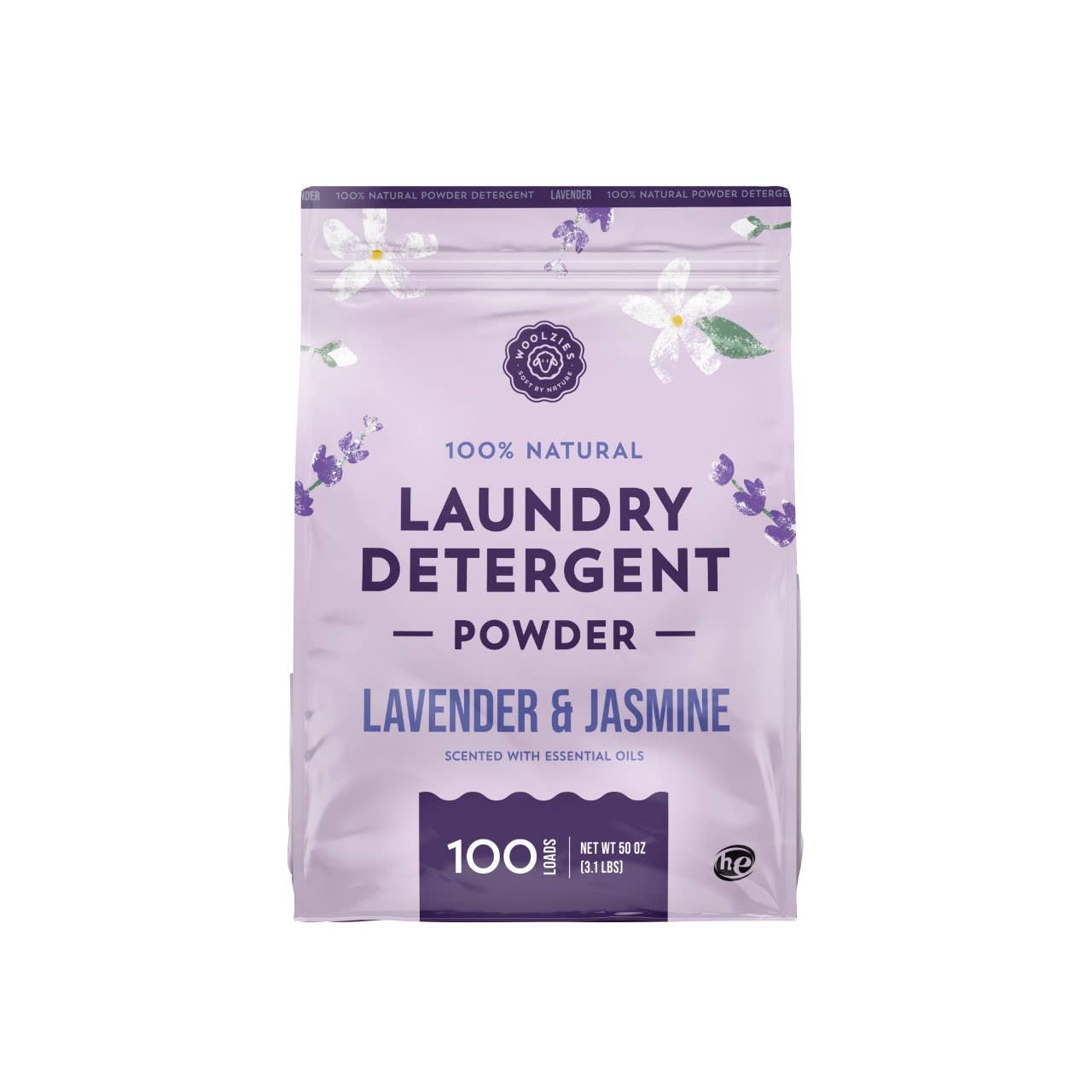 All Natural Powder Laundry Detergent : Lavender & Jasmine