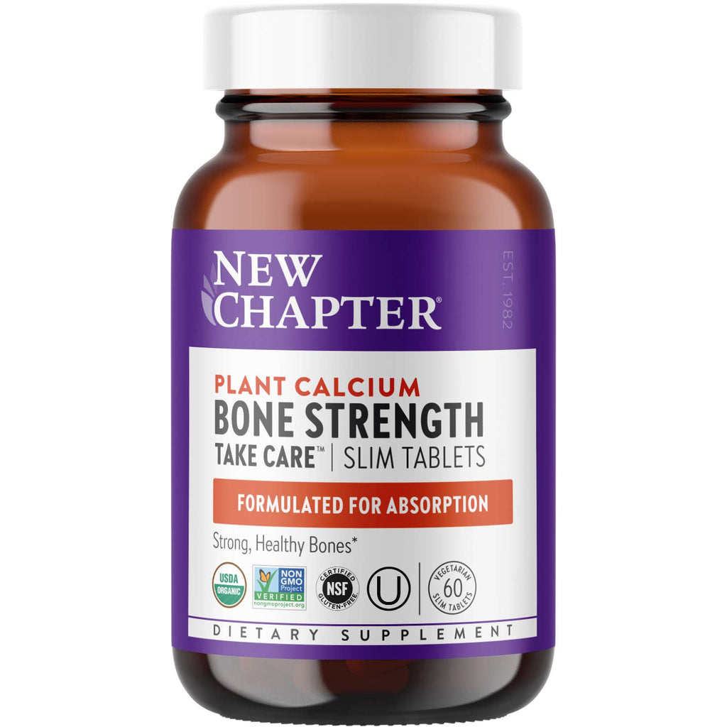 Bone Strength Take Care, Organic Plant Calcium, 60t