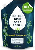 Dish Soap 48oz Refill: Organic Lemongrass / 48oz Refill