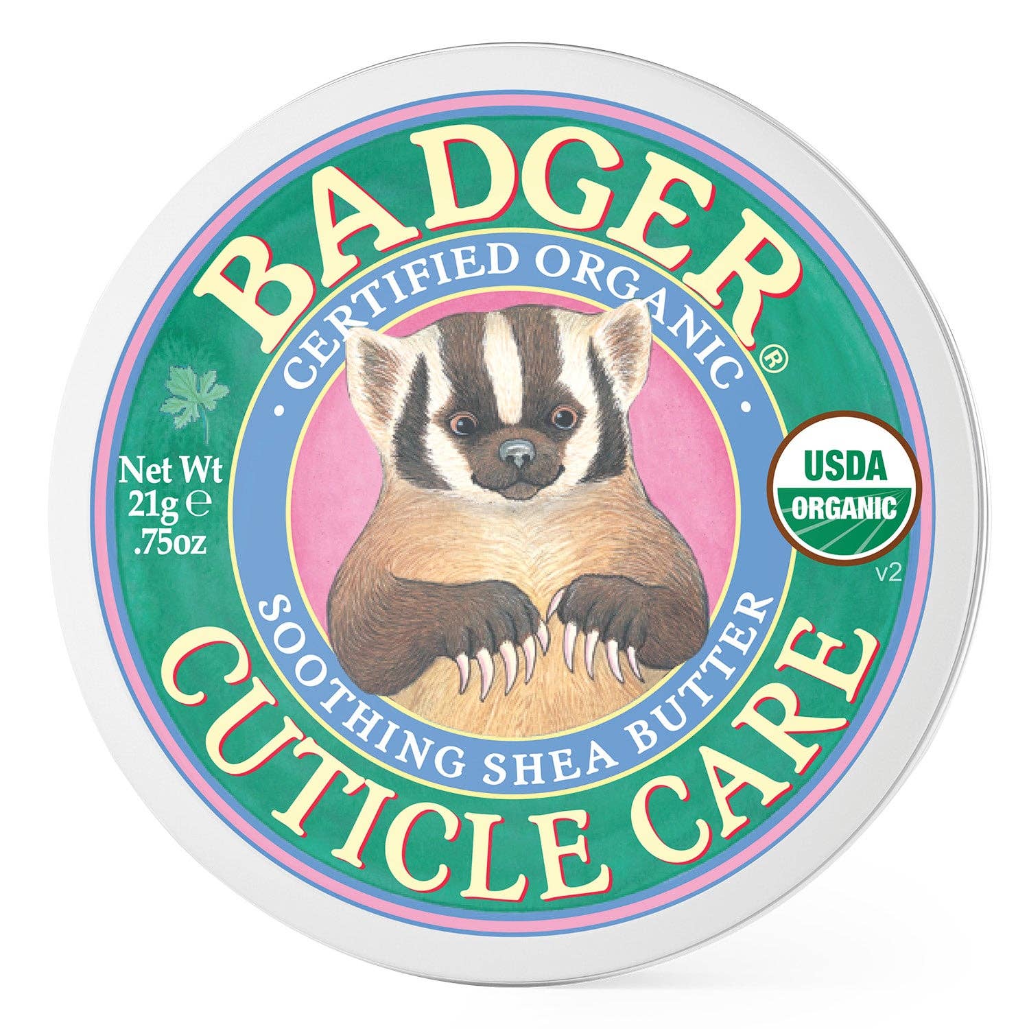 Badger Cuticle Care, Deep Hydration for Dry Cuticles: 0.75 oz Tin