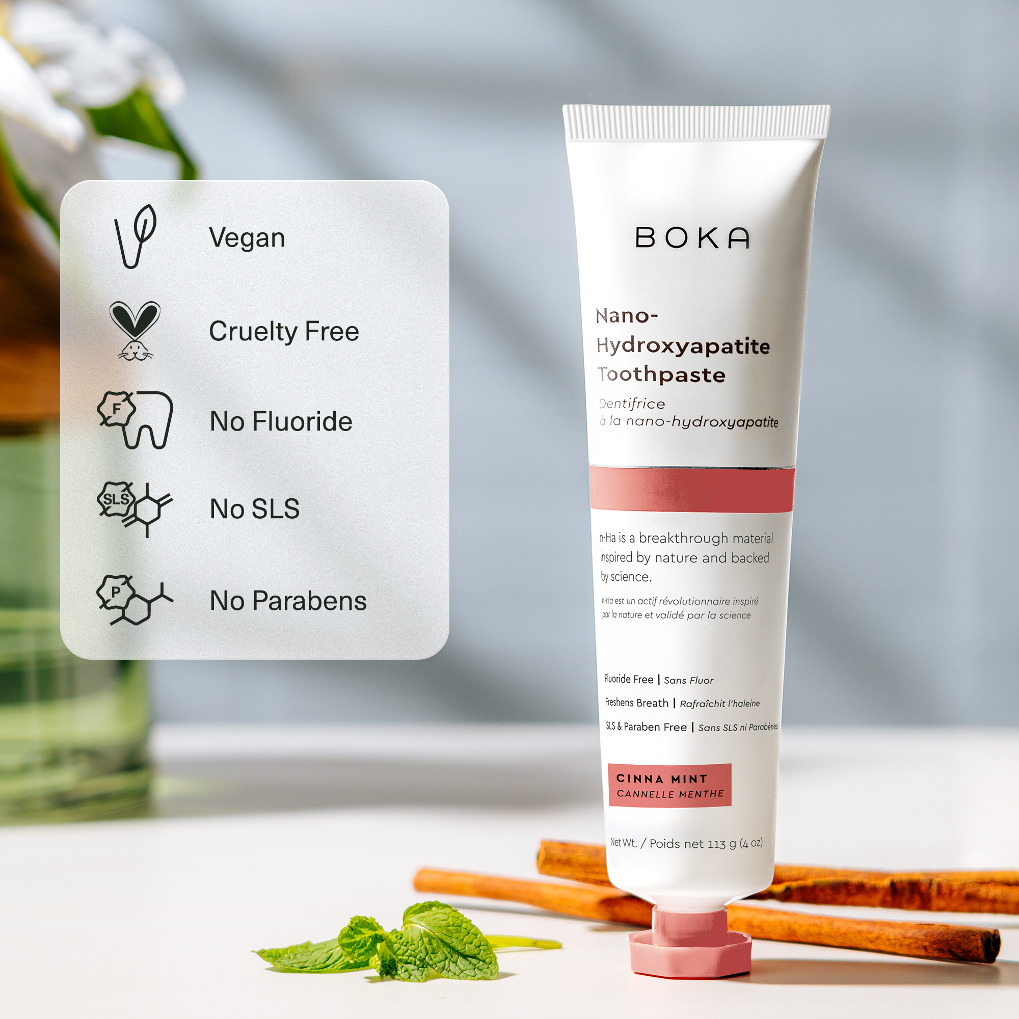 Cinna Mint n-Ha Toothpaste: 1 Pack