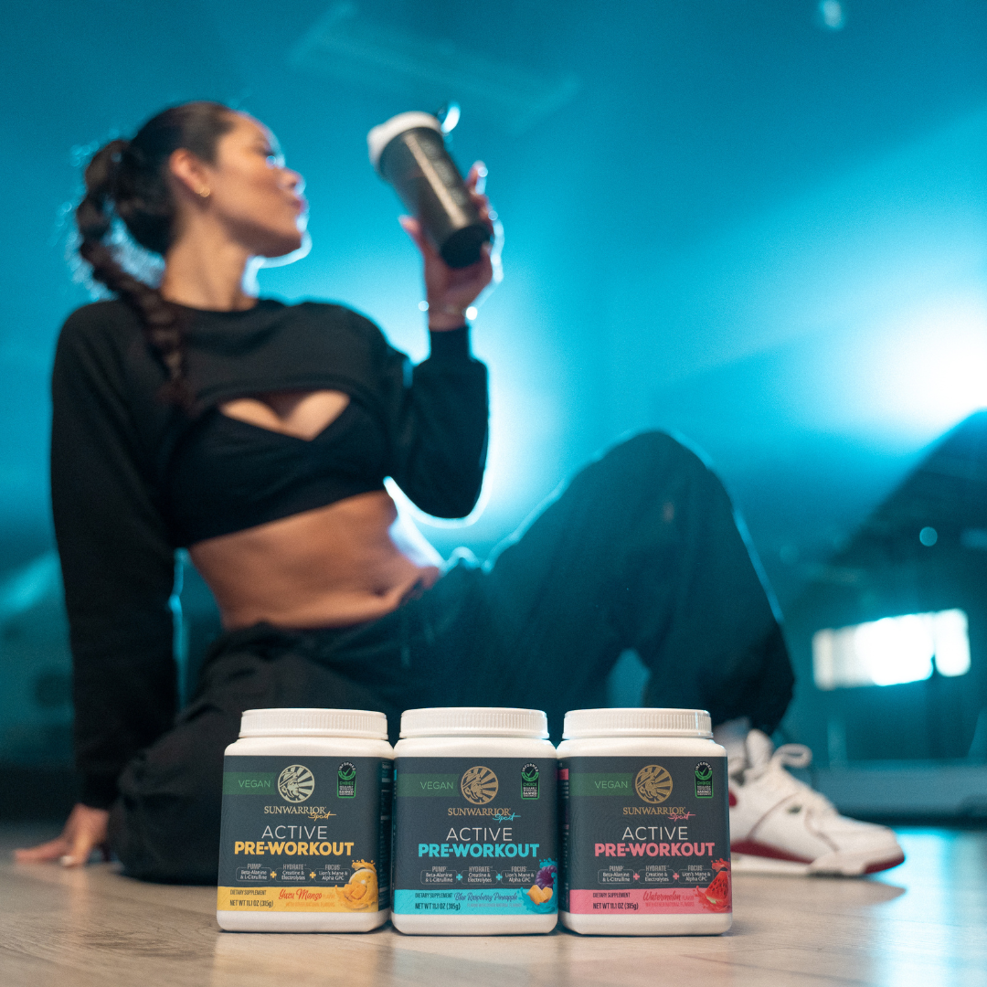 Blue Raspberry Pineapple Active Pre-Workout Drink Powder