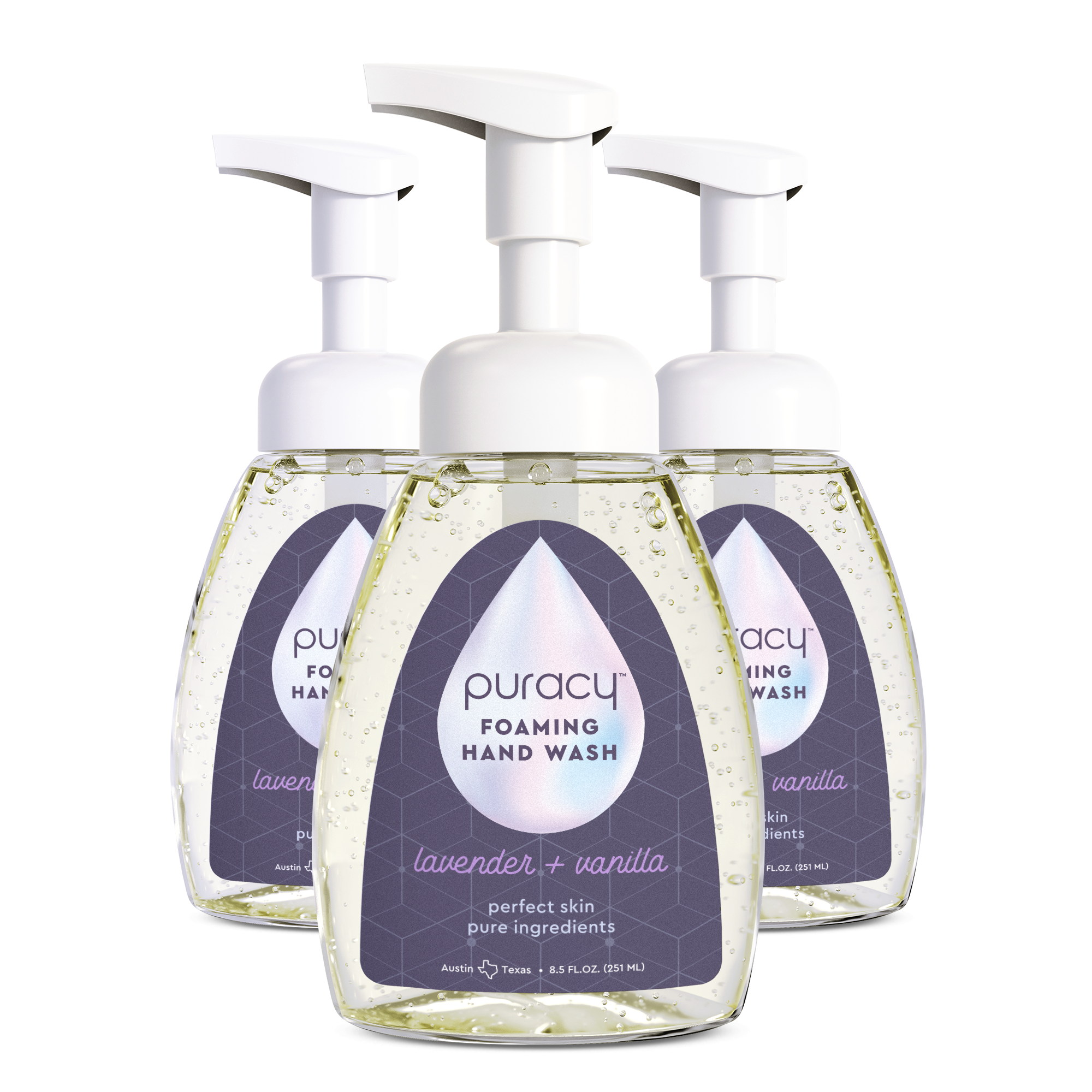 Puracy Natural Foaming Hand Soap: Cucumber & Mint / 8.5oz