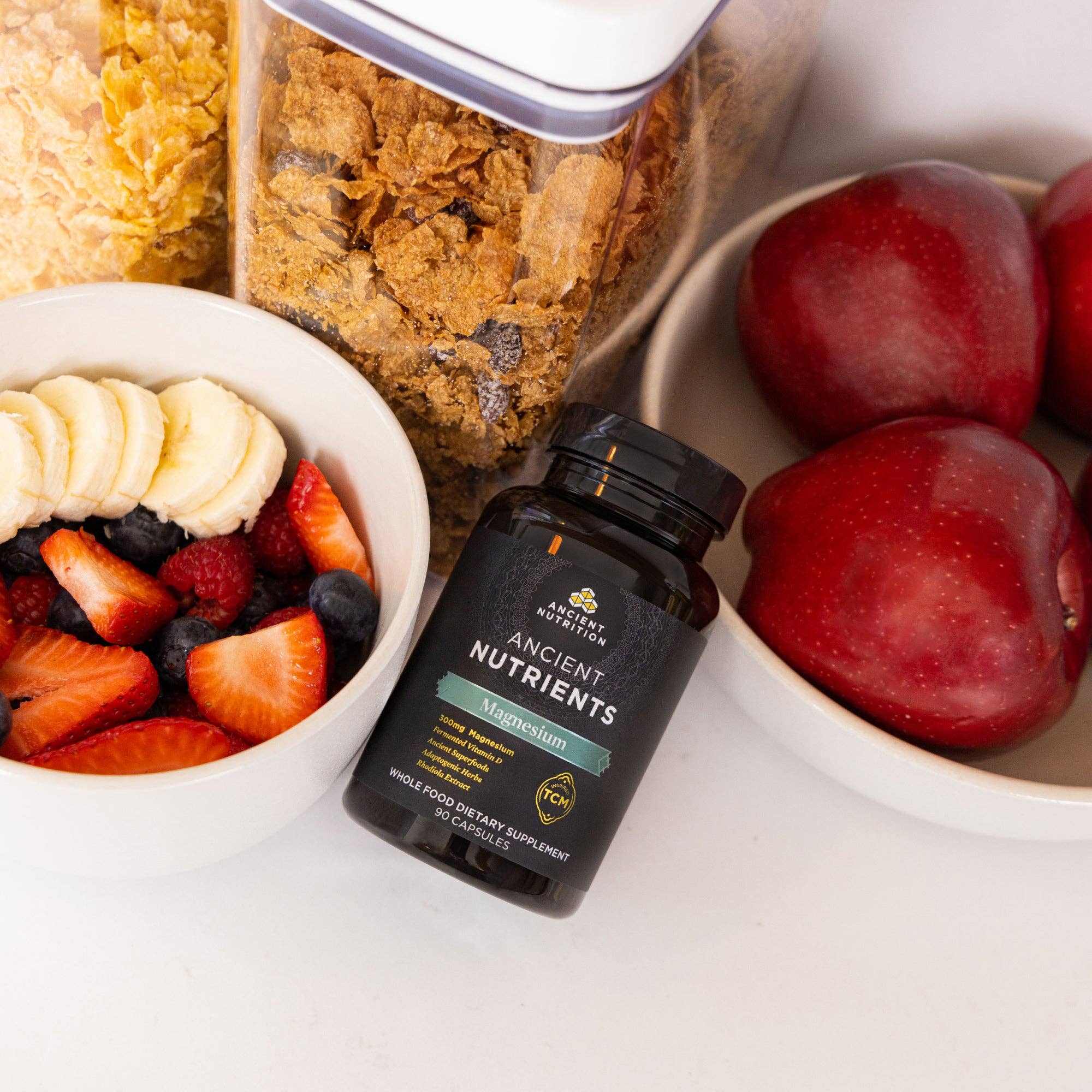 Ancient Nutrients Magnesium | Capsules (30 Servings): Black