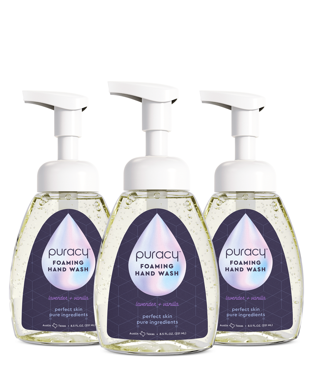 Puracy Natural Foaming Hand Soap: Cucumber & Mint / 8.5oz