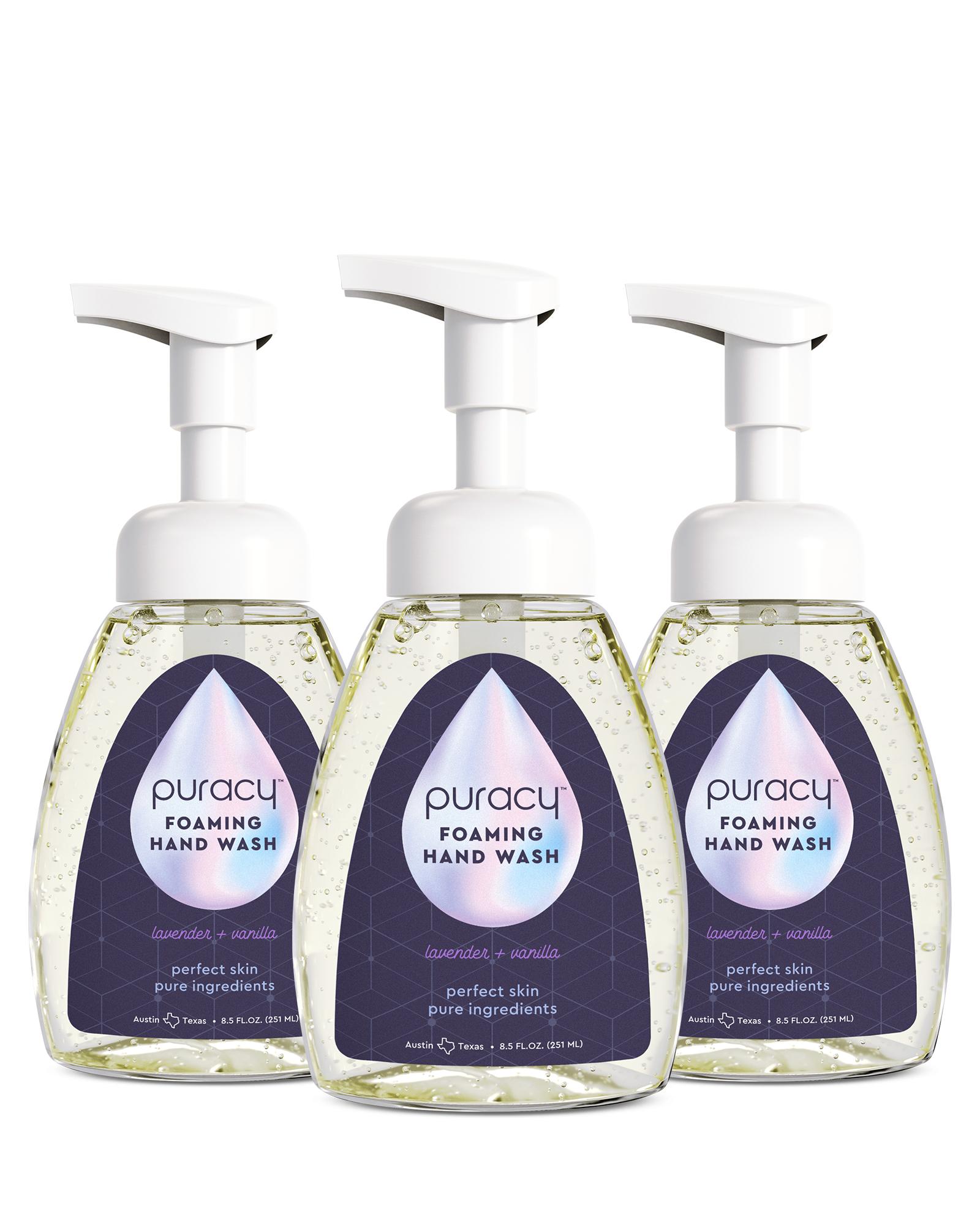 Puracy Natural Foaming Hand Soap: Cucumber & Mint / 8.5oz