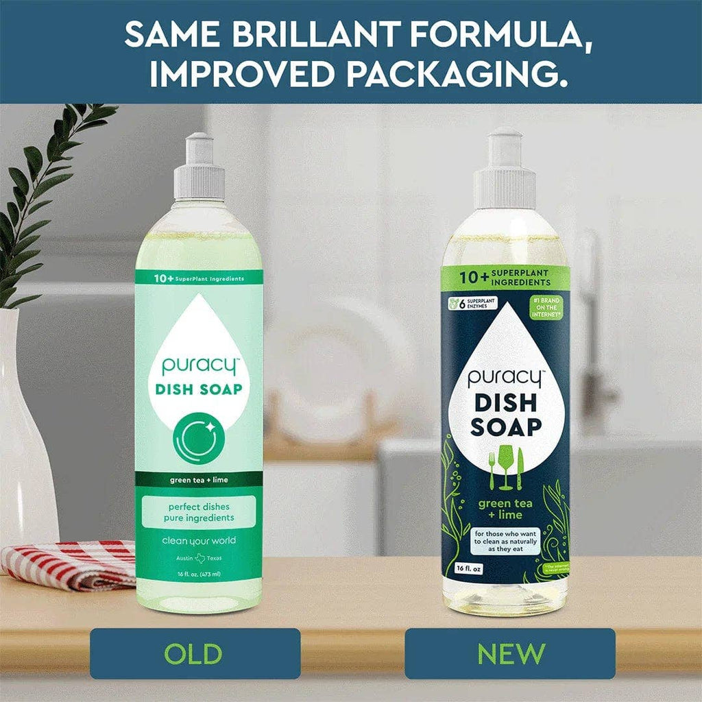 Dish Soap 16oz: Green Tea & Lime
