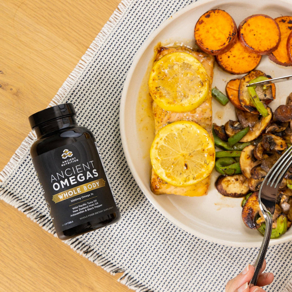 Omega-3s Whole Body | (90 Softgels): Black