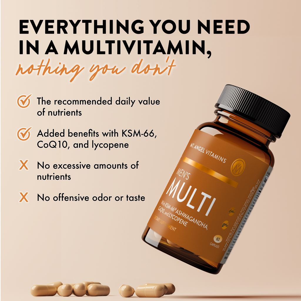 Mt. Angel Vitamins' Men's Multi - 60 Capsules: 60