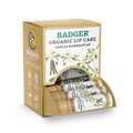 Badger Vanilla Madagascar Classic Lip Balm Soothing Lip Care: 0.15oz Sticks