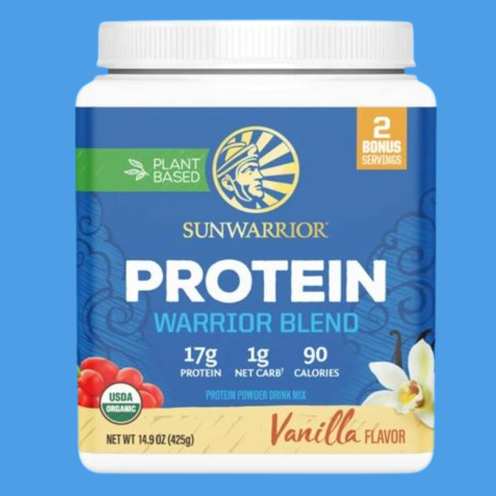 Warrior Blend Vanilla Protein - Pea Protein Powder: 375g