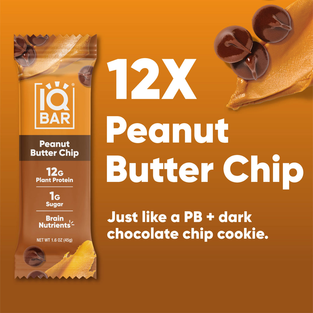 Peanut Butter Chip | IQBAR | Single Bar