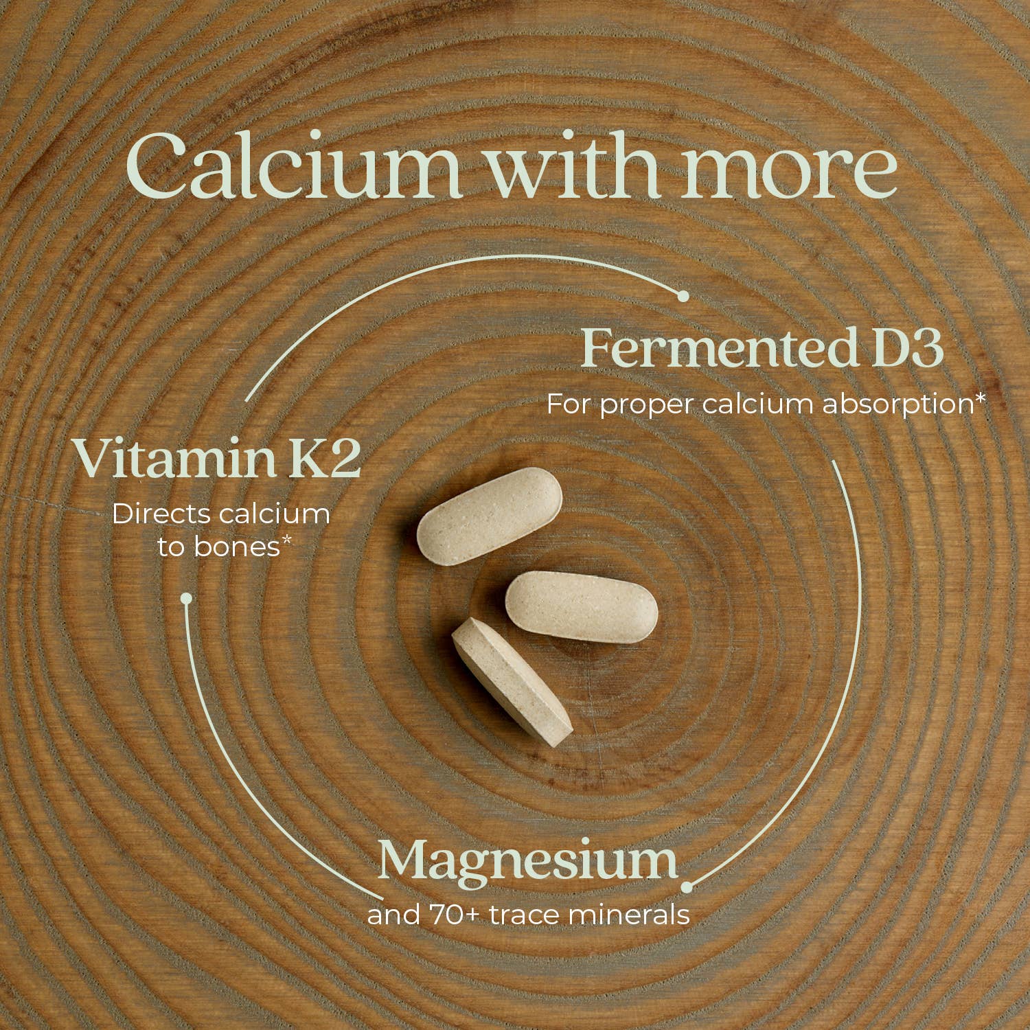 Bone Strength Take Care, Organic Plant Calcium, 60t