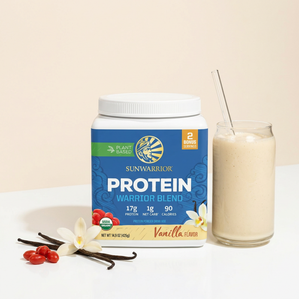 Warrior Blend Vanilla Protein - Pea Protein Powder: 375g