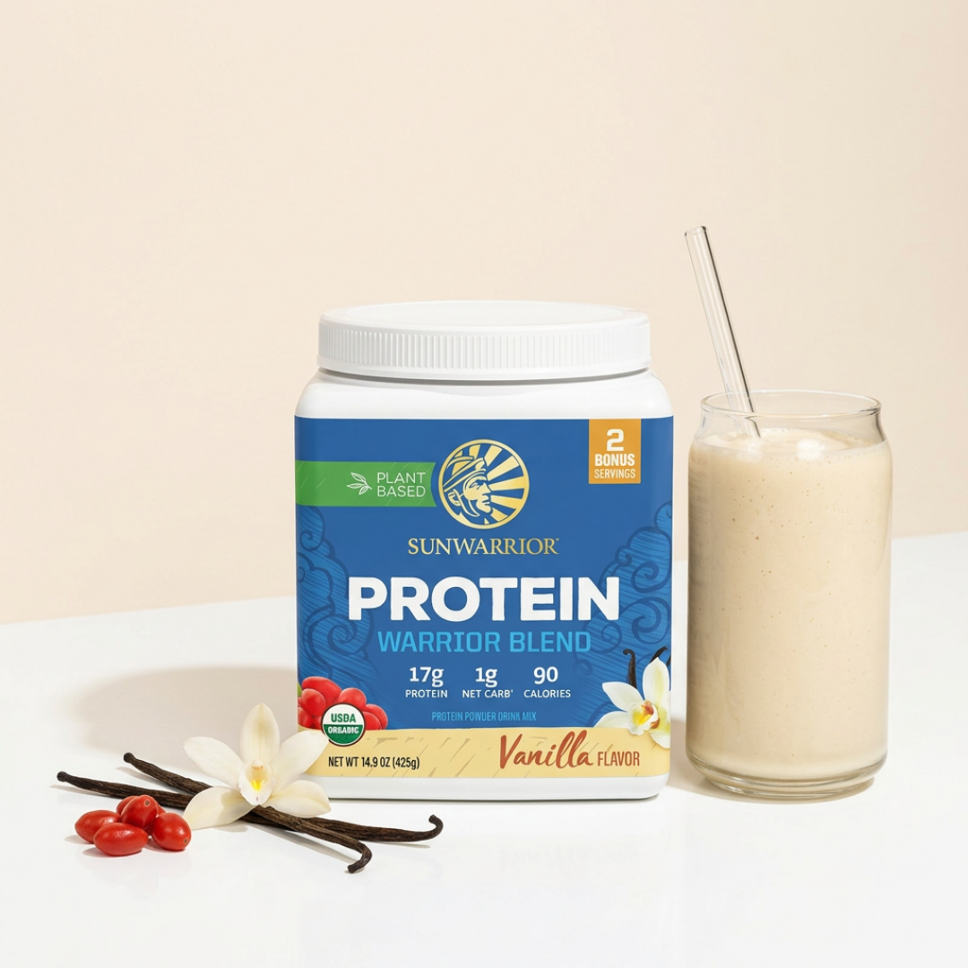 Warrior Blend Vanilla Protein - Pea Protein Powder: 375g