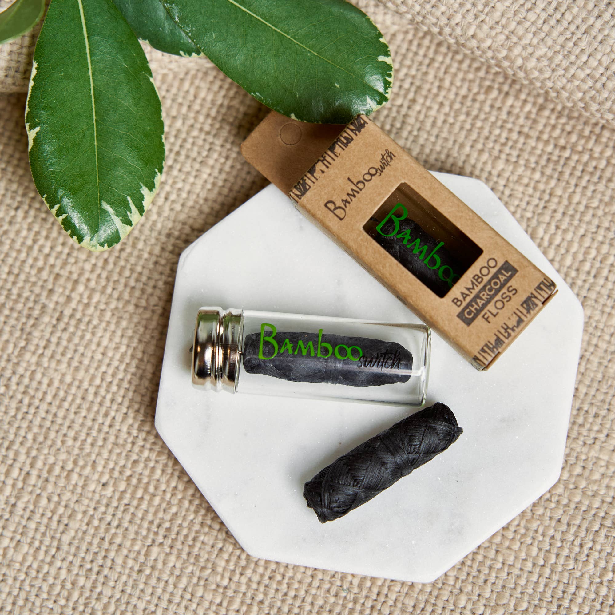 Vegan Bamboo Floss | Earth Day Bestseller: Natural White